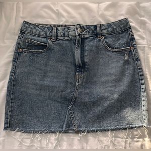 Denim Mini Skirt